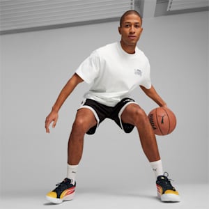 SHOWTIME Cheap Jmksport Jordan Outlet HOOPS Men's Basketball Mesh Shorts, Cheap Jmksport Jordan Outlet Black, extralarge